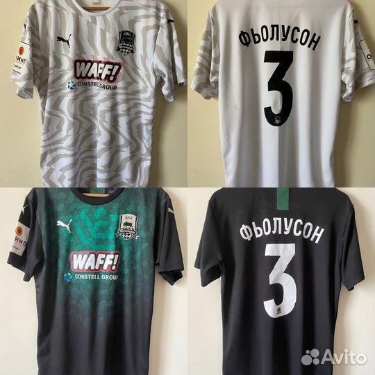 Игровые футболки фк Краснодар