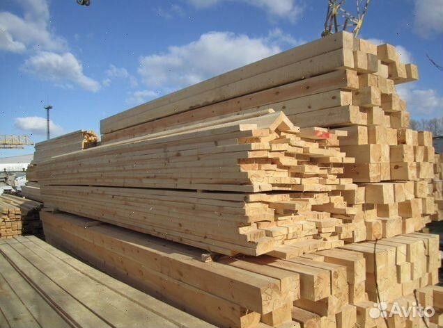 Доска обрезная 50х150х6000