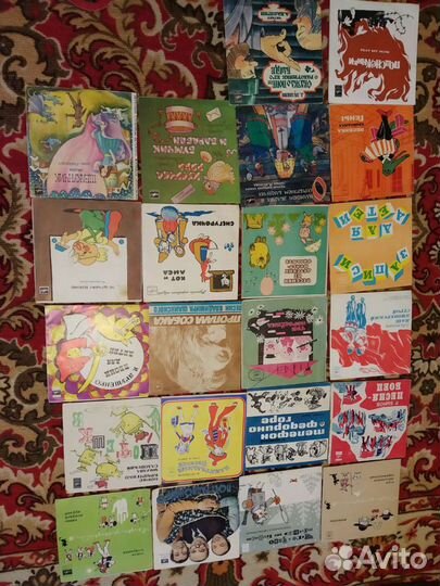 Пластинки. Сказки для детей.Песни детские.Отличные