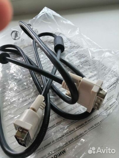 Кабель Dvi-d-Dvi-d New awm с защитой (2м)