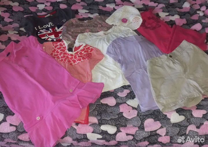 2 пакета вещей на девочку