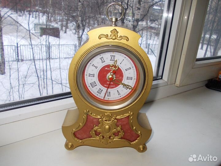 Часы каминные (настольные) кварцевые 