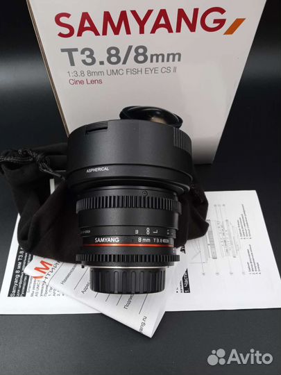 Samyang 8mm 3.8