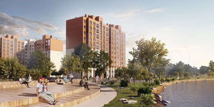 2-к. квартира, 63 м², 6/14 эт.