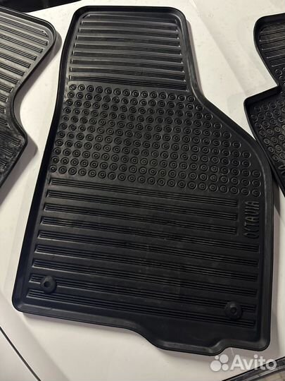 Коврики резиновые skoda octavia А5 бу