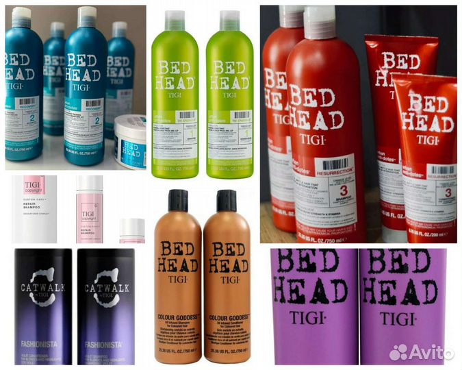 Tigi шампунь маска кондиционер