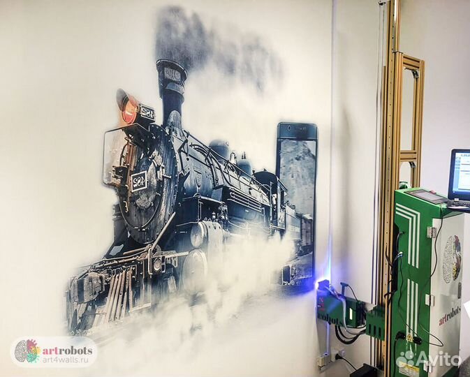 3D роспись стен