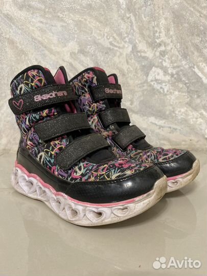 Ботинки демисезонные для девочки 35 размер