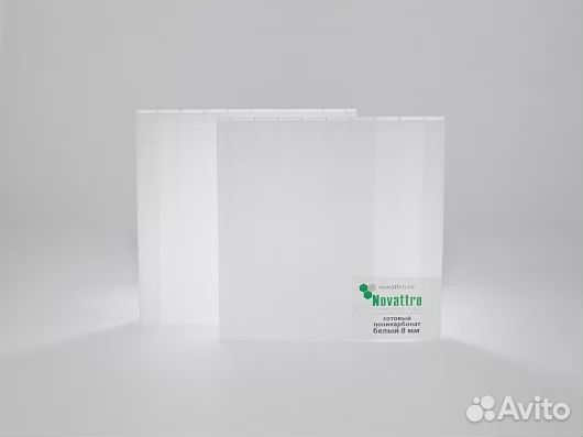 Сотовый поликарбонат 6мм multigreen