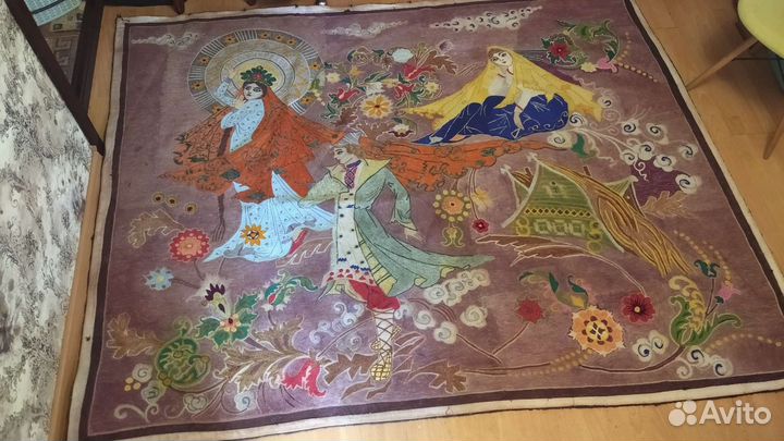 Ковер шерстяной ручной работы