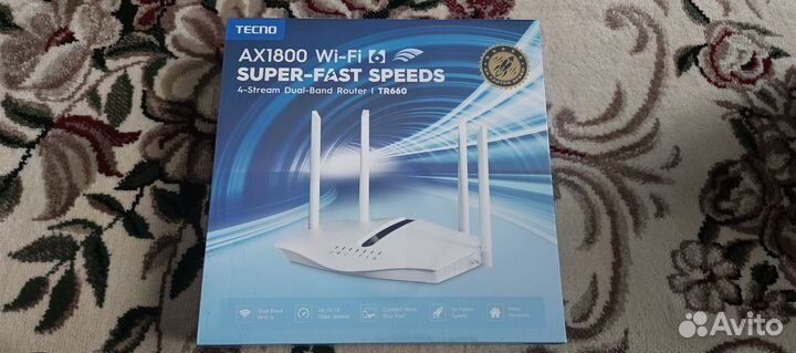 Tecno AX1800 wifi 6 Super Fast Speeds tr660