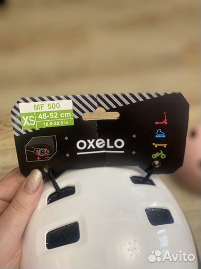 Шлем детский защитный новый decathlon