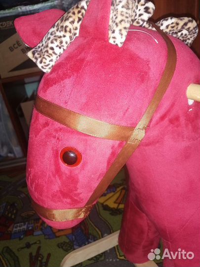 Детская качалка лошадь