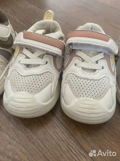 Детская обувь для девочек пакетом 20-21