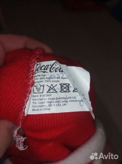 Шапка Coca cola