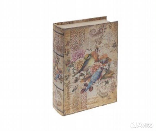 Шкатулка в виде книги с замком 27*18*7