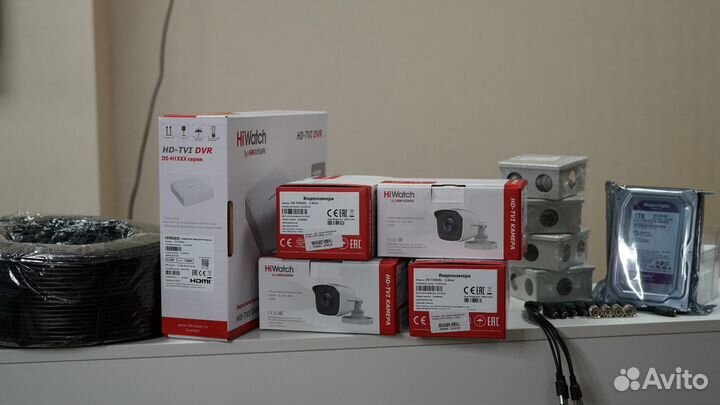 Комплект видеонаблюдения 12.10.23