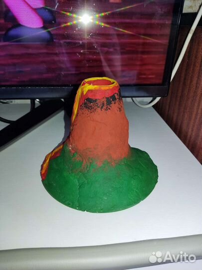 Вулкан для опытов