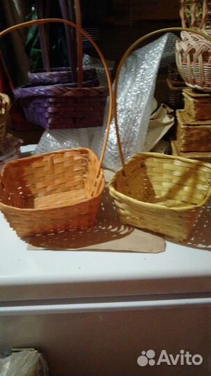 Корзина плетеная