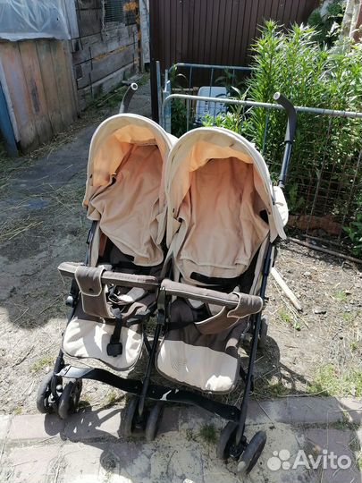 Коляска для двойни