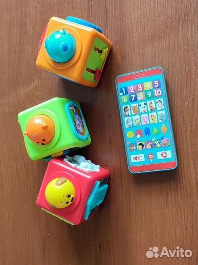 Пакет игрушек музыкальные и развивающие