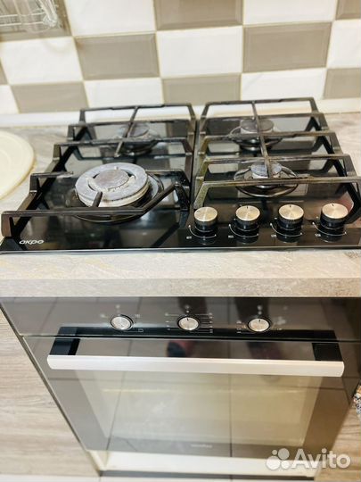 Газовая варочная панель 4 конфорки