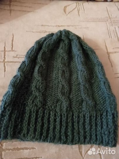 Шапка мужская вязаная