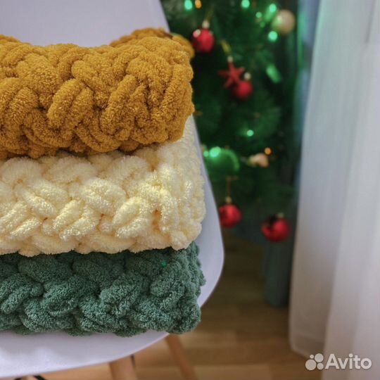 Плед детский плюшевый