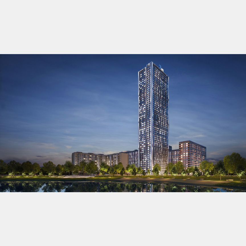 1-к. квартира, 46,9 м², 41/53 эт.