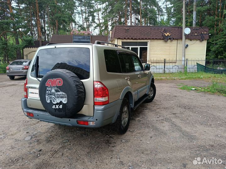 Mitsubishi Montero 3.8 AT, 2003, 265 000 км