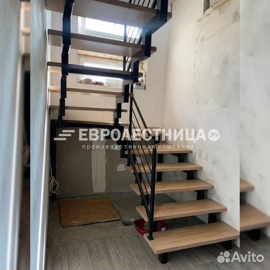 Лестница под ключ в стиле loft