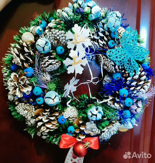 Новогодний рождественский венок