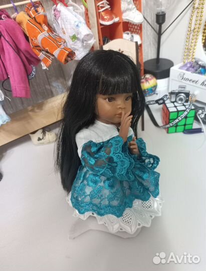 Платье на куклу Паола Рейна