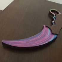 Нож "Karambit gradient" из CS : GO 2