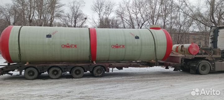 Резервуар из стеклопластика