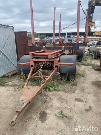 Прицеп лесовоз (сортиментовоз) Jyki Лесовозный прицеп, 1983