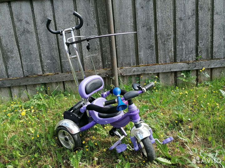 Детский велосипед с ручкой бу