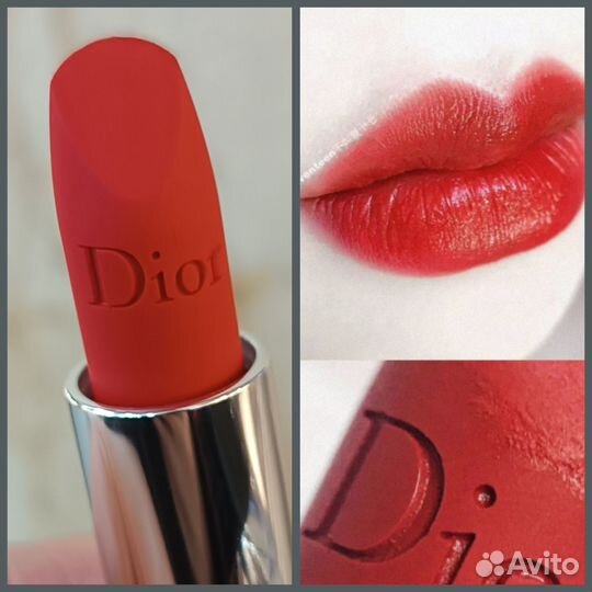 Помада Dior rouge matte 888 тестер