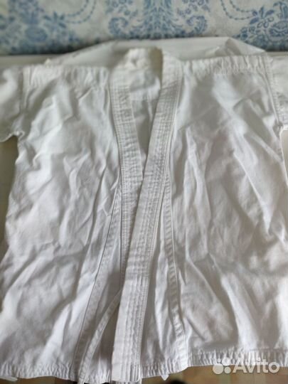 Кимоно для каратэ детское, рост 130, 100 хлопок