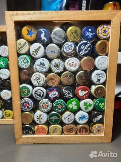 Коллекция пивных пробок
