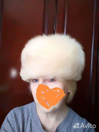 Шапки меховые женские норка, песец