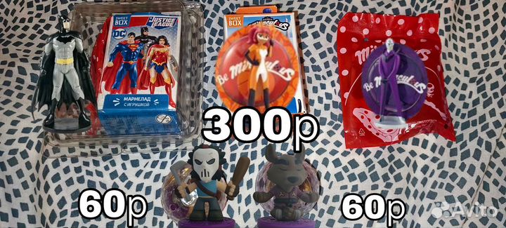 Коллекционные минифигурки lego и фигурки Sweet box