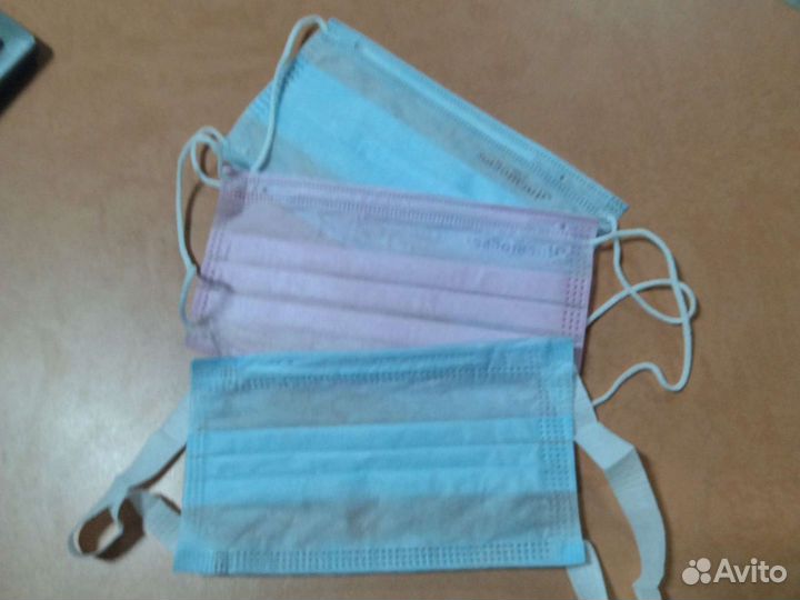Маска медицинская 3-х сл