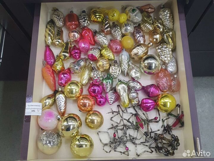 Елочные игрушки СССР