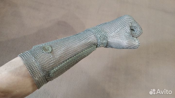 Перчатка кольчужная для ладони с обхватом 21-23 см