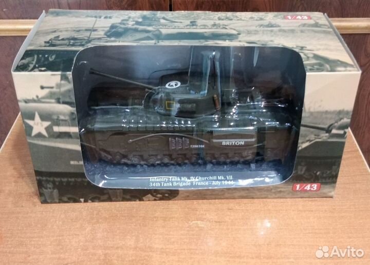 Танк Churchill Mk. YII Altaya