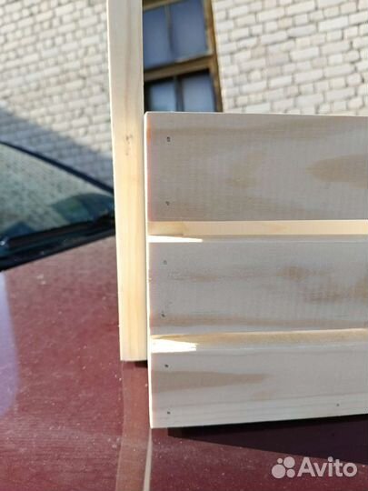 Деревянный ящик для подарка/декора