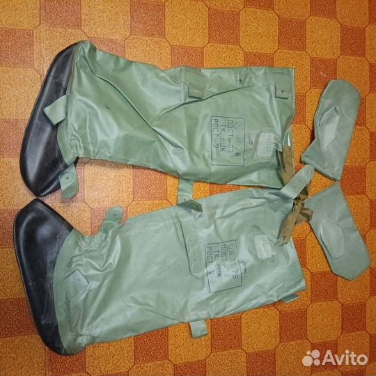 Сапоги и рукавицы от озк прорезиневенные