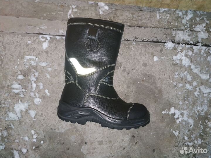 Сапоги мужские зимние кожаные Р-40,41,42,43
