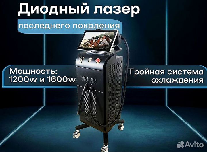 Диодный лазер Titanium 1600w
